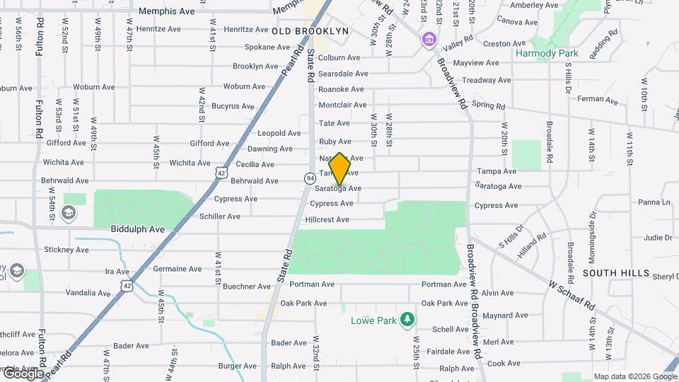 3209 Saratoga Ave Mapa y Detalles de la Ubicación