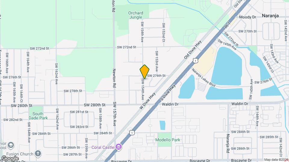 27669 SW 154th Ave Map and Location Details