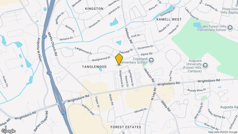 1427 Ridgewood Dr Map and Location Details