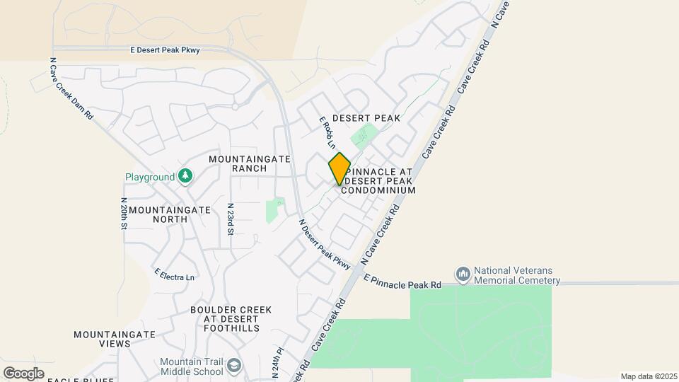 2725 E Mine Creek Rd, Unit #1044 Map and Location Details