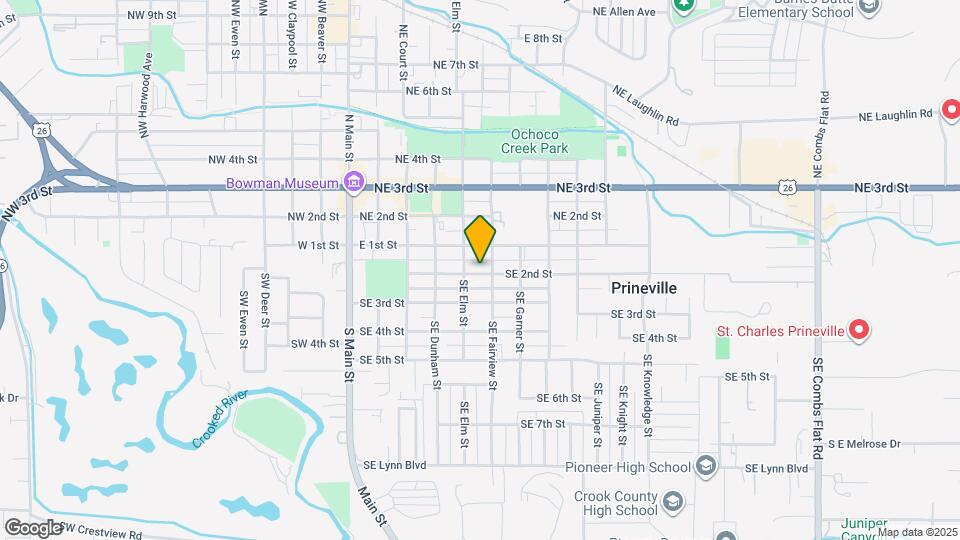 555 SE 2nd St Map and Location Details