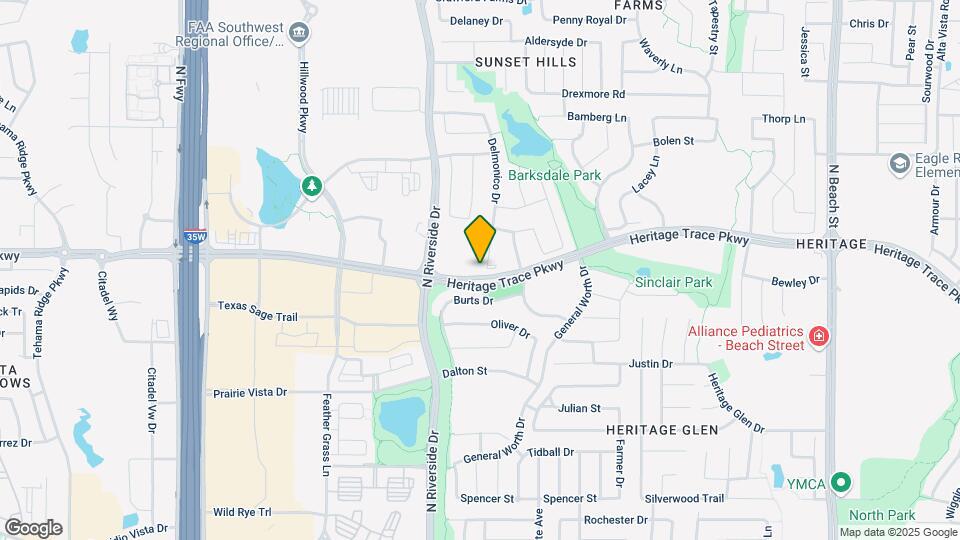9601 Delmonico Dr Map and Location Details