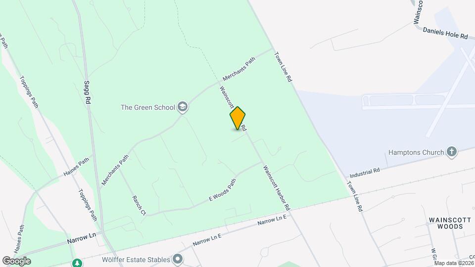 496 Wainscott Harbor Rd Map and Location Details