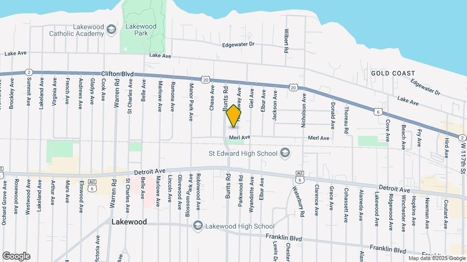 1306 Hathaway Ave Mapa y Detalles de la Ubicación