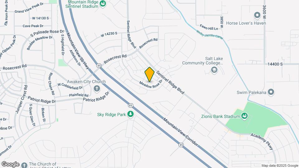 14514 S Ronan Ln, Unit #302 Map and Location Details