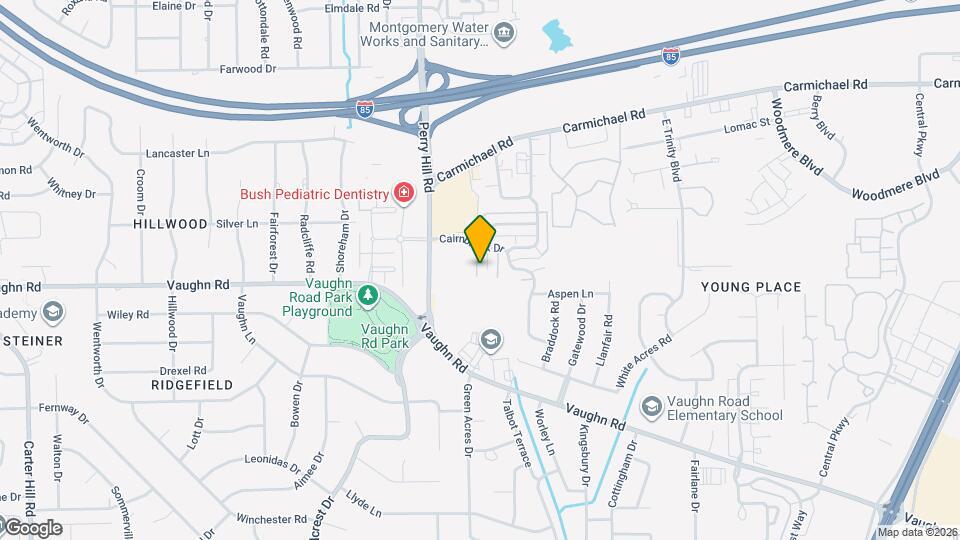 1516 Charleton Dr Mapa y Detalles de la Ubicación