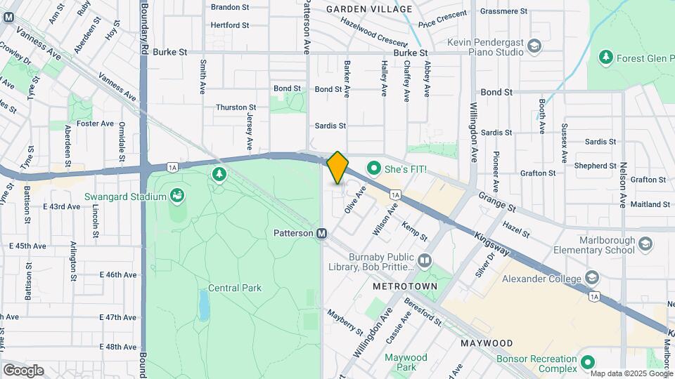 5883 Barker Ave Map and Location Details