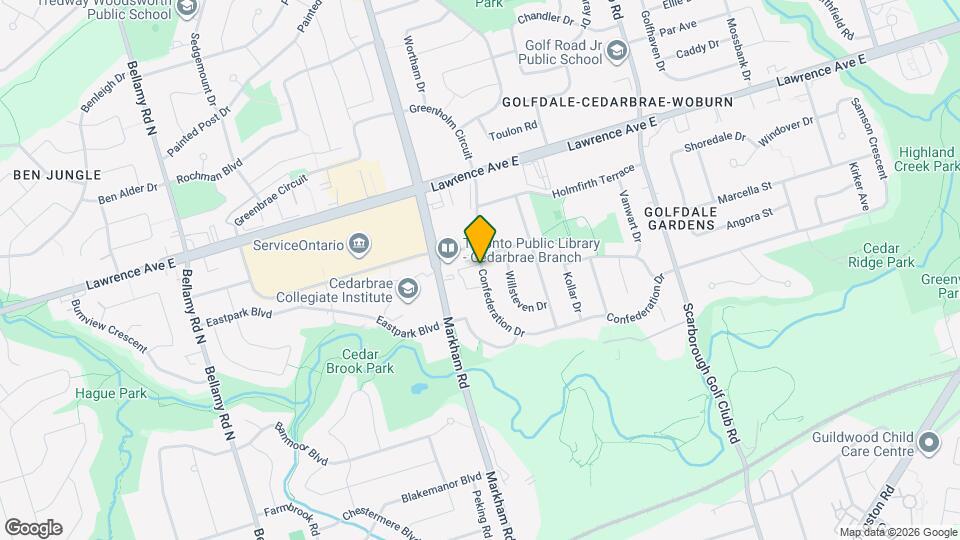 35 Confederation Dr Map and Location Details