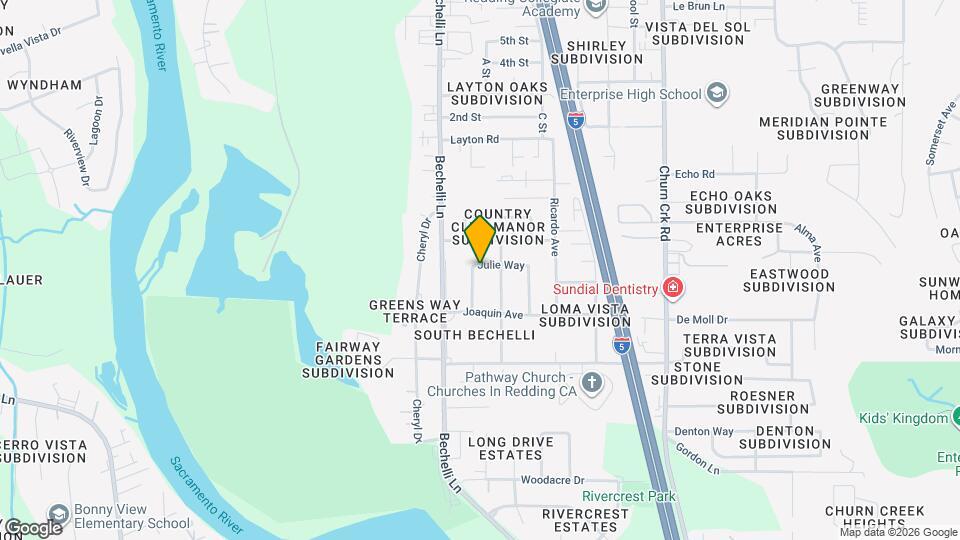 3689 Suzanne Way Map and Location Details