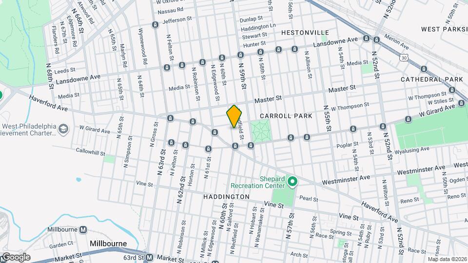 1241 N 60th St Map and Location Details