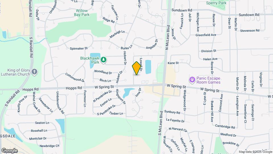 337 Sandhurst Ln Map and Location Details