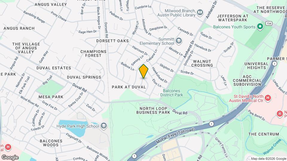 12014 Trianon Ln Map and Location Details