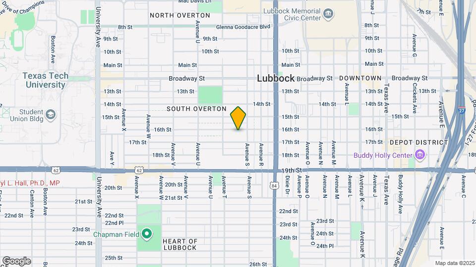 1909 16th St Map and Location Details
