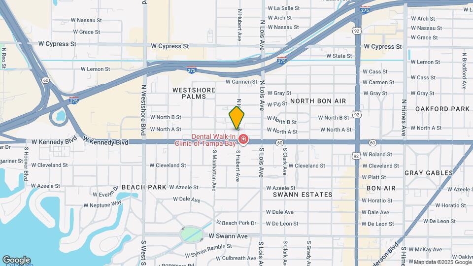 4302 W North A St Map and Location Details