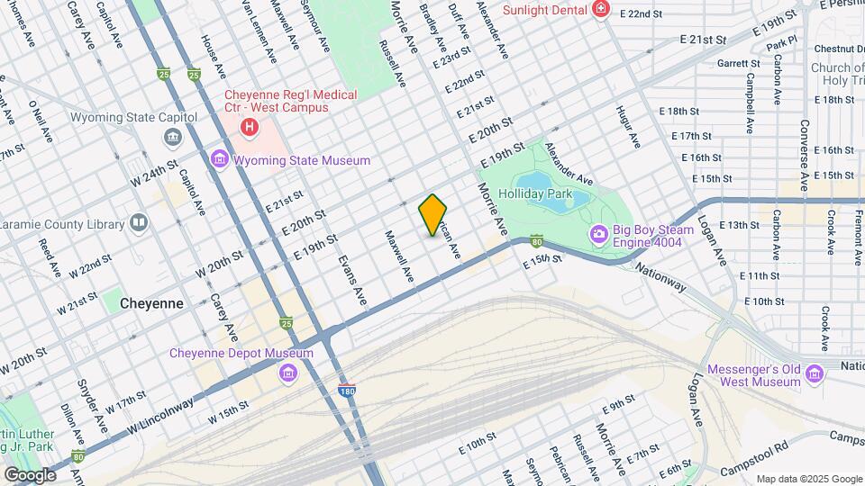714 E 17th St Mapa y Detalles de la Ubicación