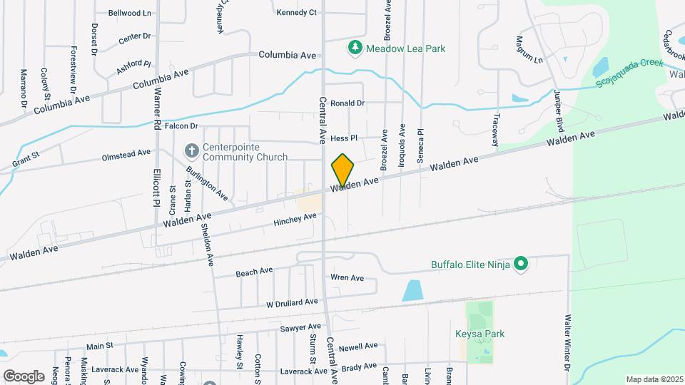 3637 Walden Ave Map and Location Details