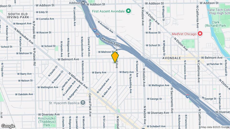 3132 N Kimball Ave Map and Location Details