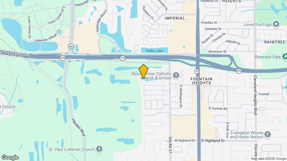 542 Lake Carolyn Cir Map and Location Details