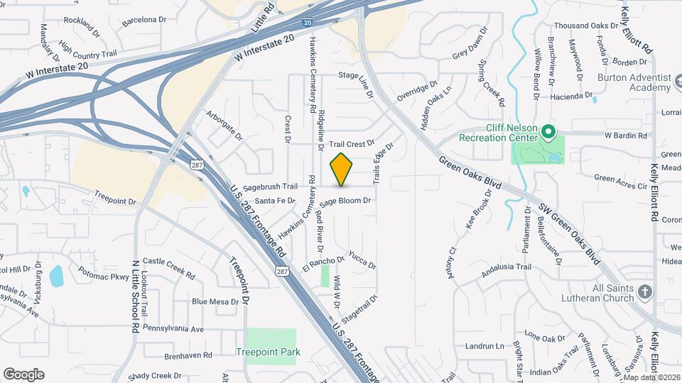 5718 Sagebrush Trail Map and Location Details