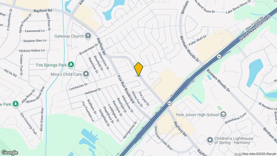 29226 Spring Mist Dr Map and Location Details