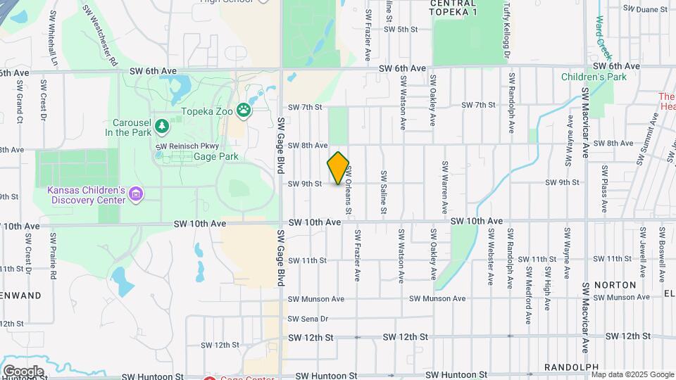 3523 SW 9th St Map and Location Details