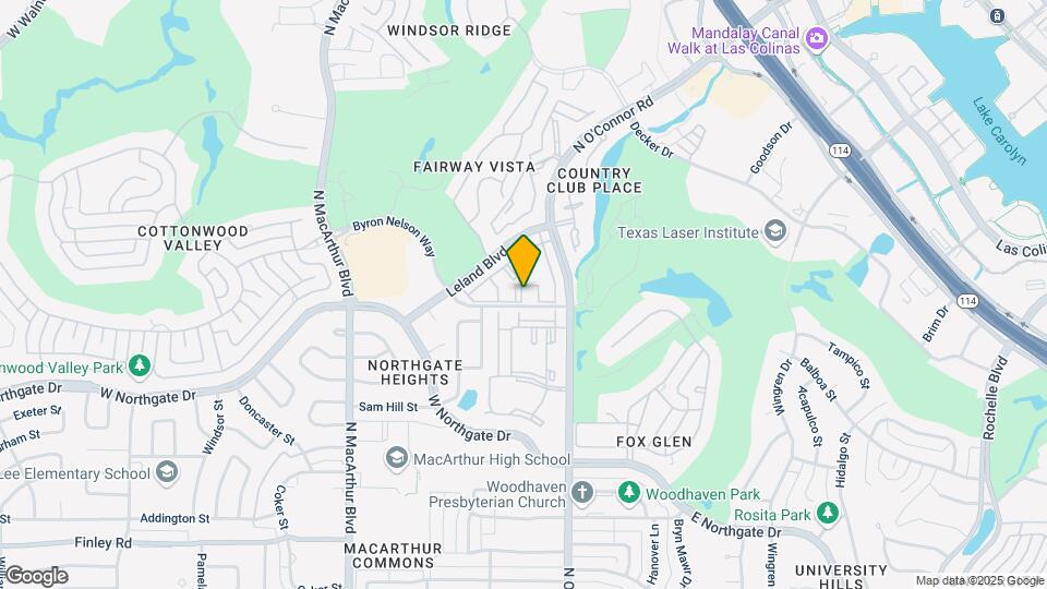 4567 N O Connor Rd, Unit 2307 Map and Location Details