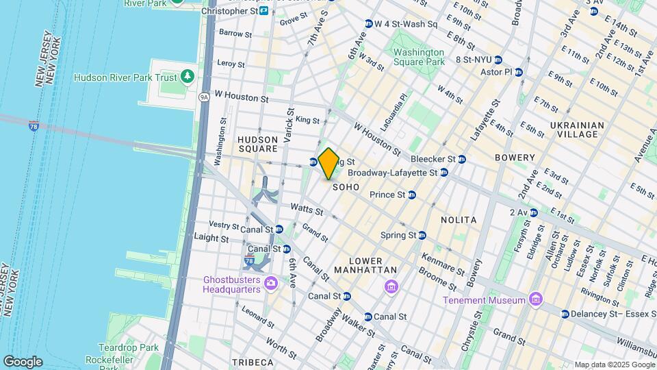 79 Thompson St Mapa y Detalles de la Ubicación