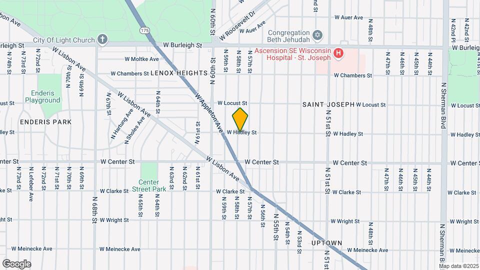 2776 N 58th St Map and Location Details