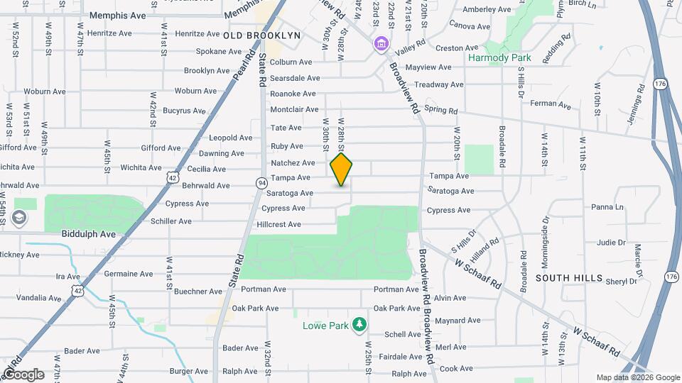 2824 Saratoga Ave Map and Location Details