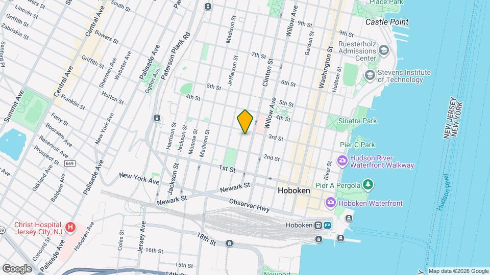 225 Grand St Map and Location Details