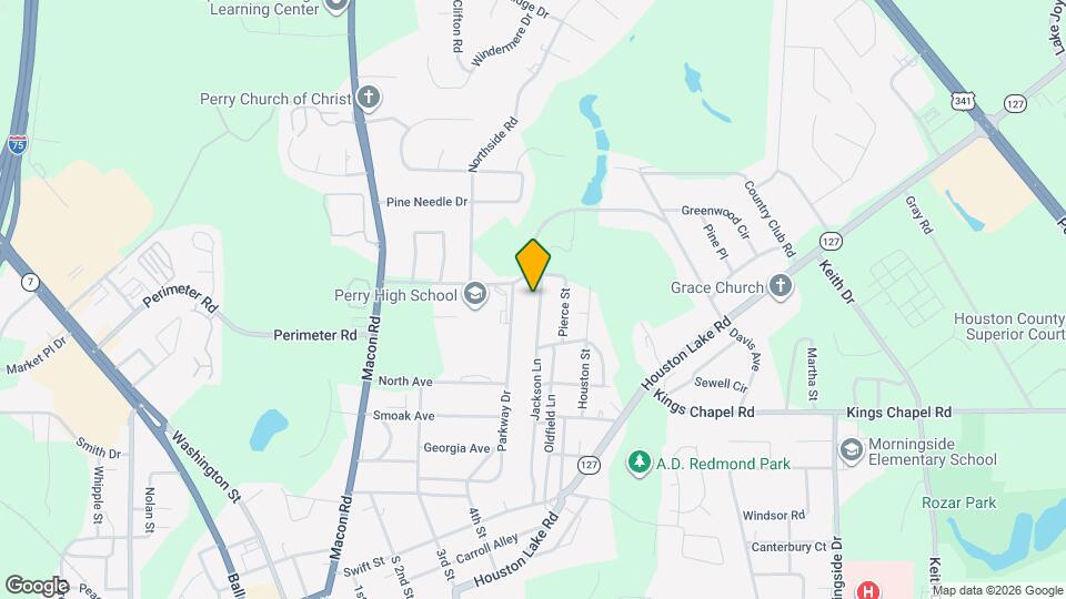 1339 Jackson Ln Mapa y Detalles de la Ubicación