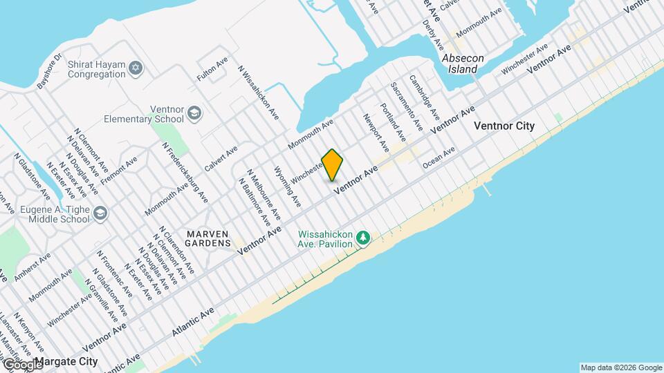 3 N Wissahickon Ave Map and Location Details