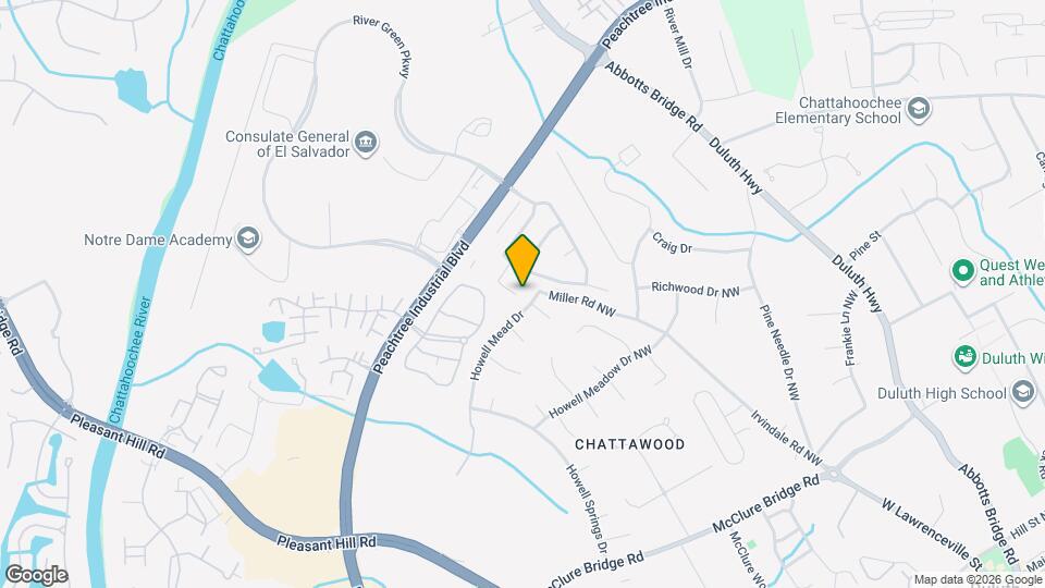 3500 Berwick S Dr Map and Location Details