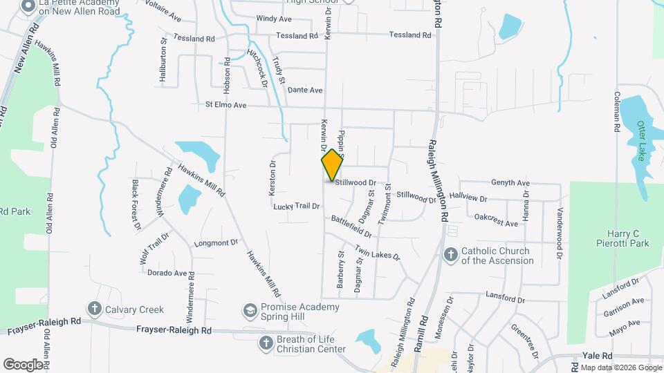 3941 Stillwood Dr, Unit 4D Map and Location Details