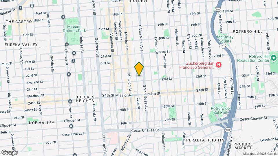 753 Capp St, Unit 751 Mapa y Detalles de la Ubicación
