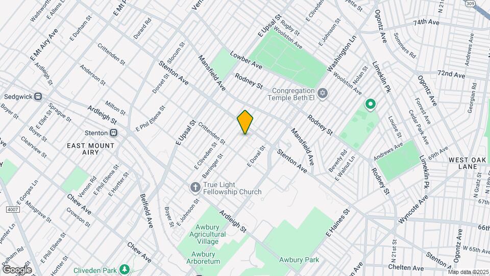 1321 E Johnson St, Unit 1 Map and Location Details