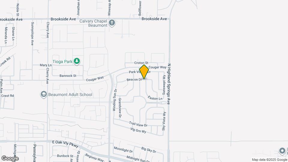 1585 Park Haven Dr Map and Location Details