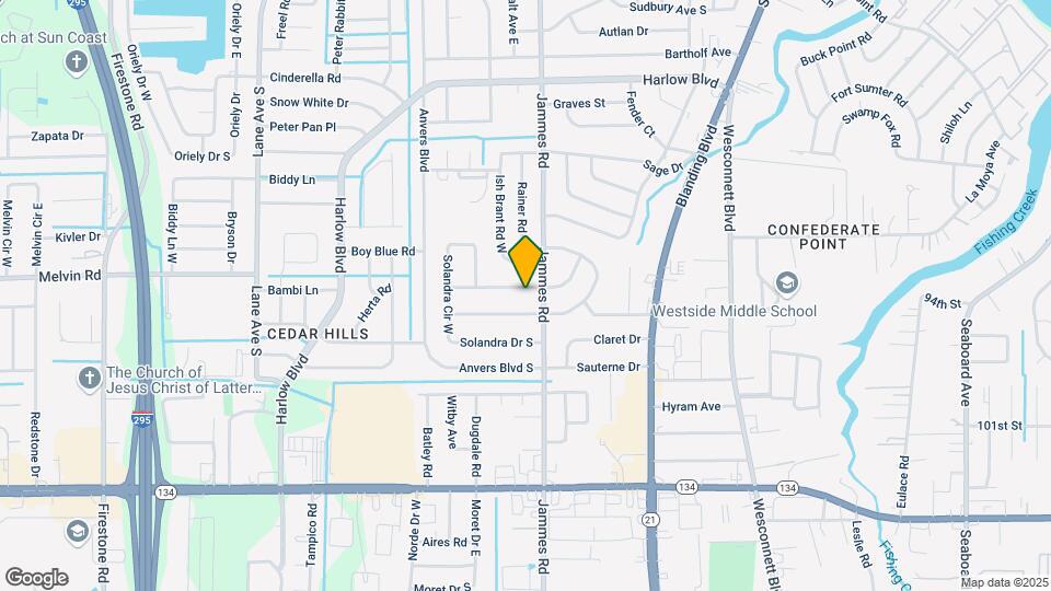 6422 Solandra Dr Map and Location Details