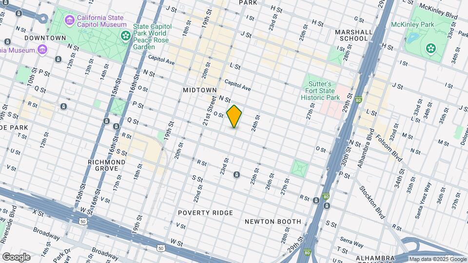 1520 23rd St Map and Location Details