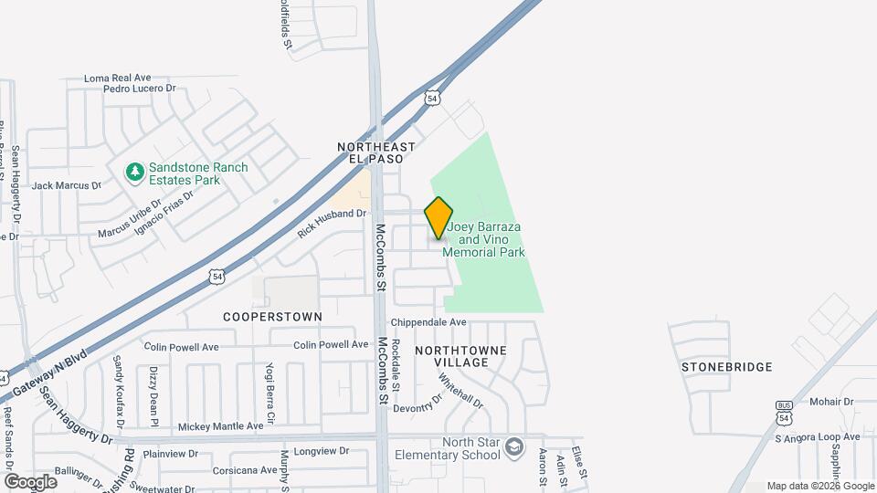 5905 Redstone Mesa Ct Map and Location Details
