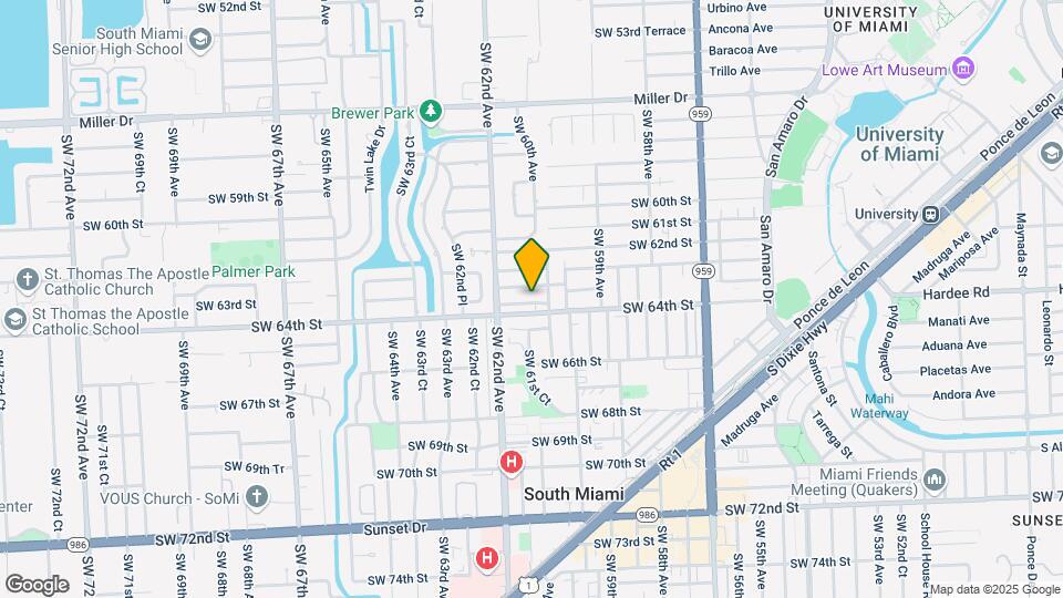 6053 SW 63rd Terrace Map and Location Details