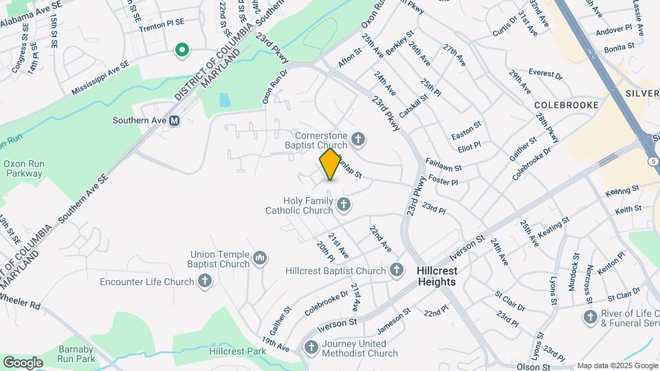 2136 Catskill St Map and Location Details