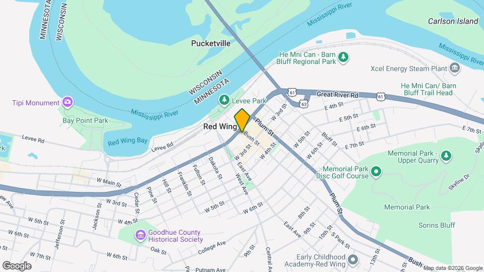 405 Main St Map and Location Details