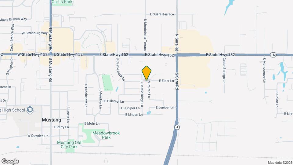 407 S Pointe Ln Map and Location Details