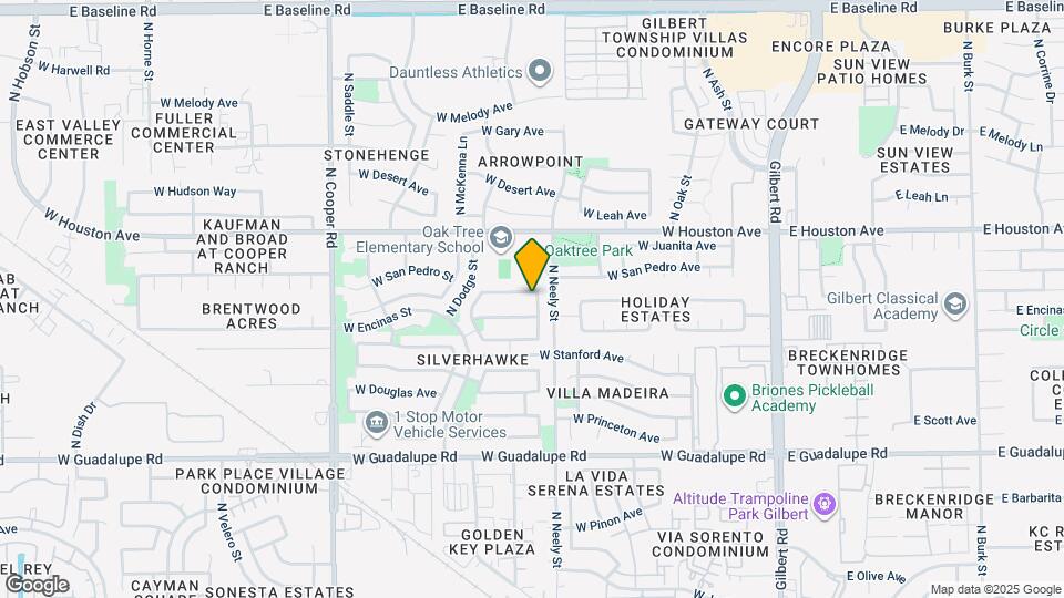 437 W San Angelo St Map and Location Details