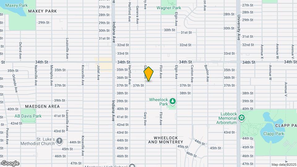 3118 37th St Map and Location Details