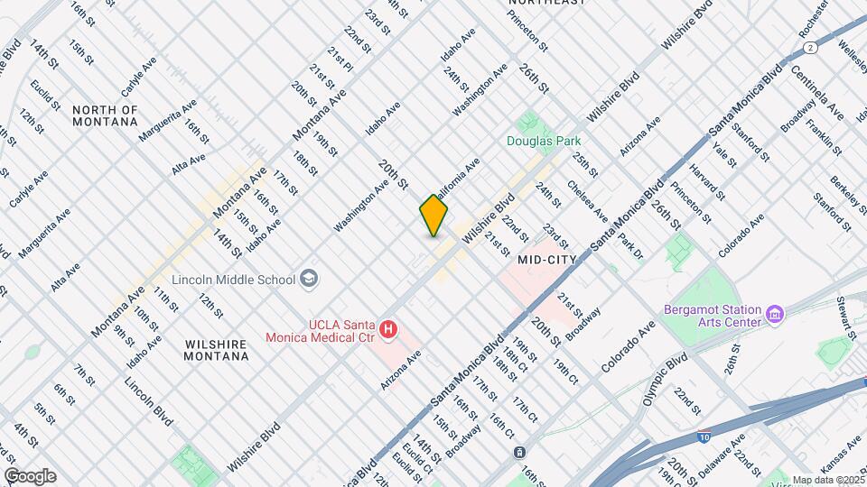 1141 19th St Map and Location Details