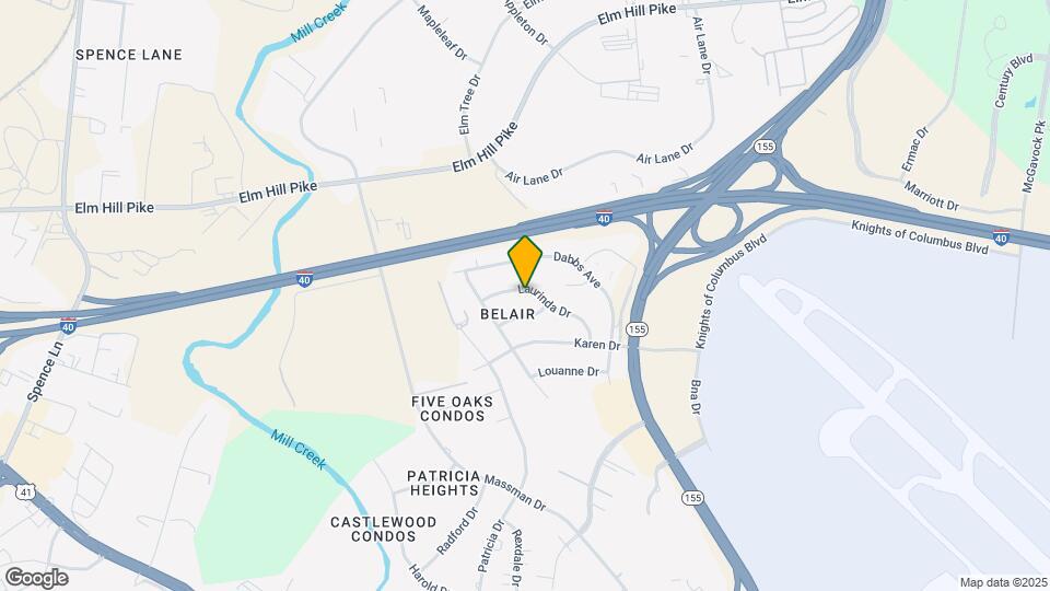 1913 Laurinda Dr Map and Location Details