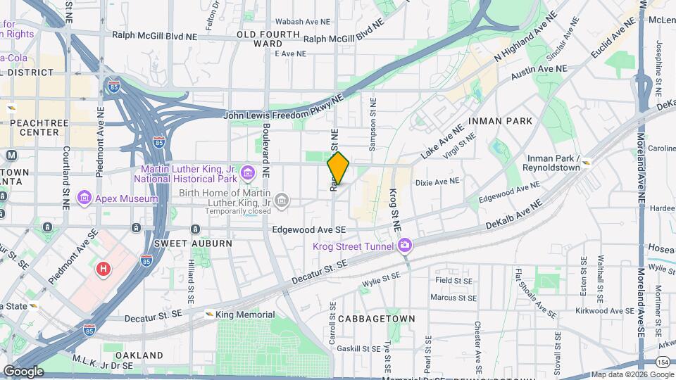 71 Randolph St NE Mapa y Detalles de la Ubicación