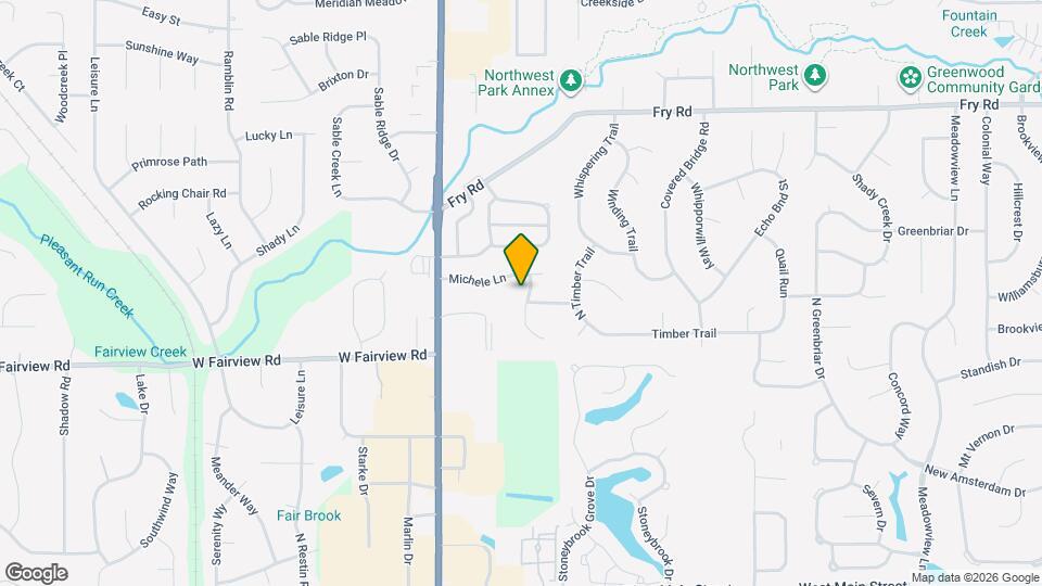 488 Orchardview Dr Map and Location Details